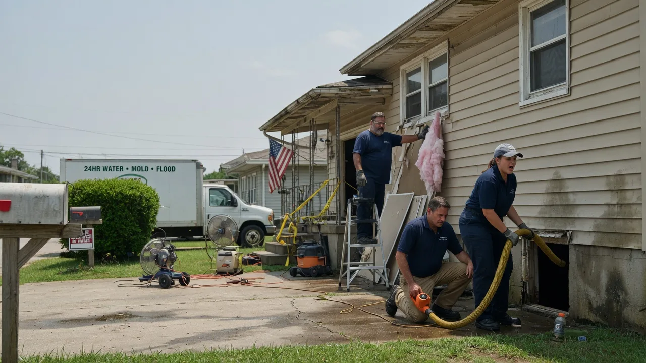 Water Damage Repair in Grandfalls, TX near me